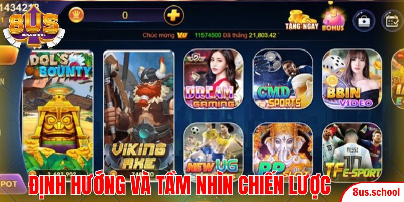 Định hướng và tầm nhìn chiến lược của 8US ở hiện tại, tương lai