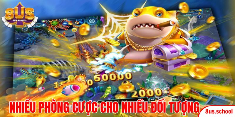 Nhà cái cung cấp nhiều phòng cược cho nhiều đối tượng