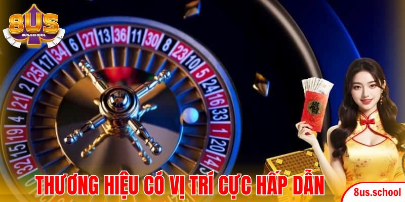 Thương hiệu có vị trí cực hấp dẫn